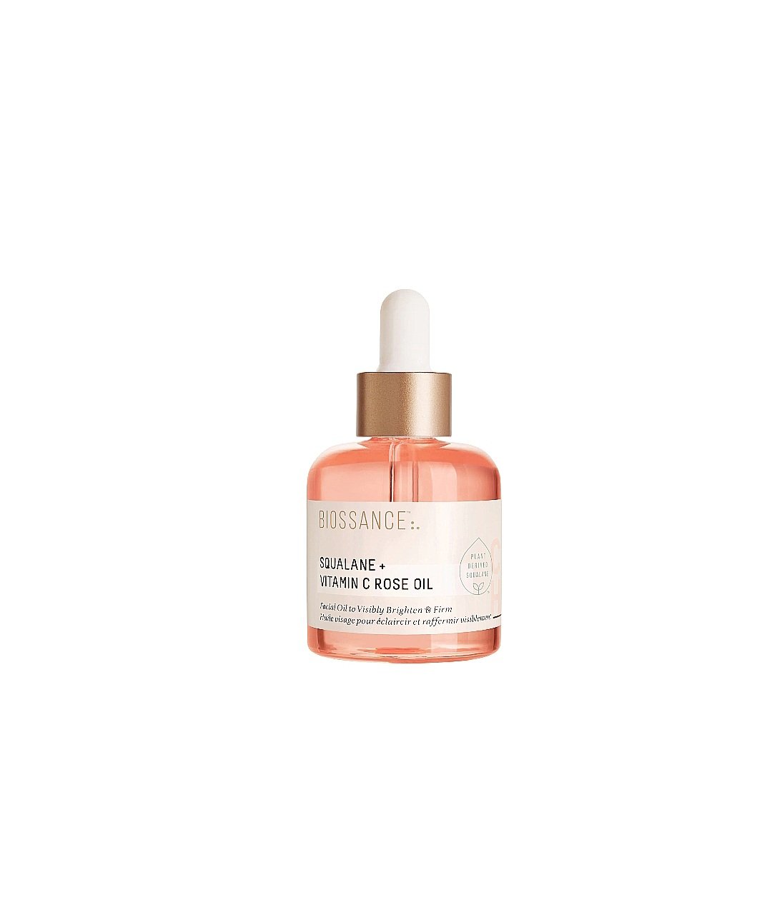 BIOSSANCE – Squalane + Vitamin C Rose Oil – FULL SIZE