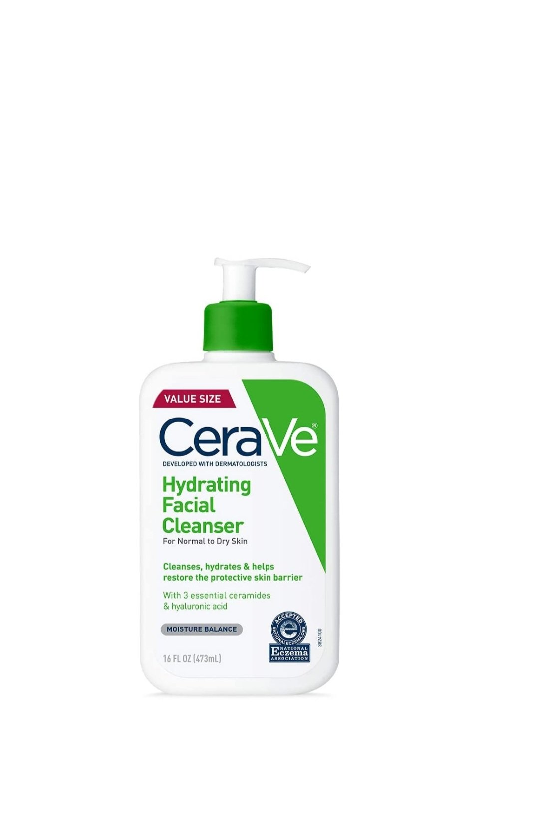 Cerave – Hydrating Facial Cleanser – 16oz (473ML)