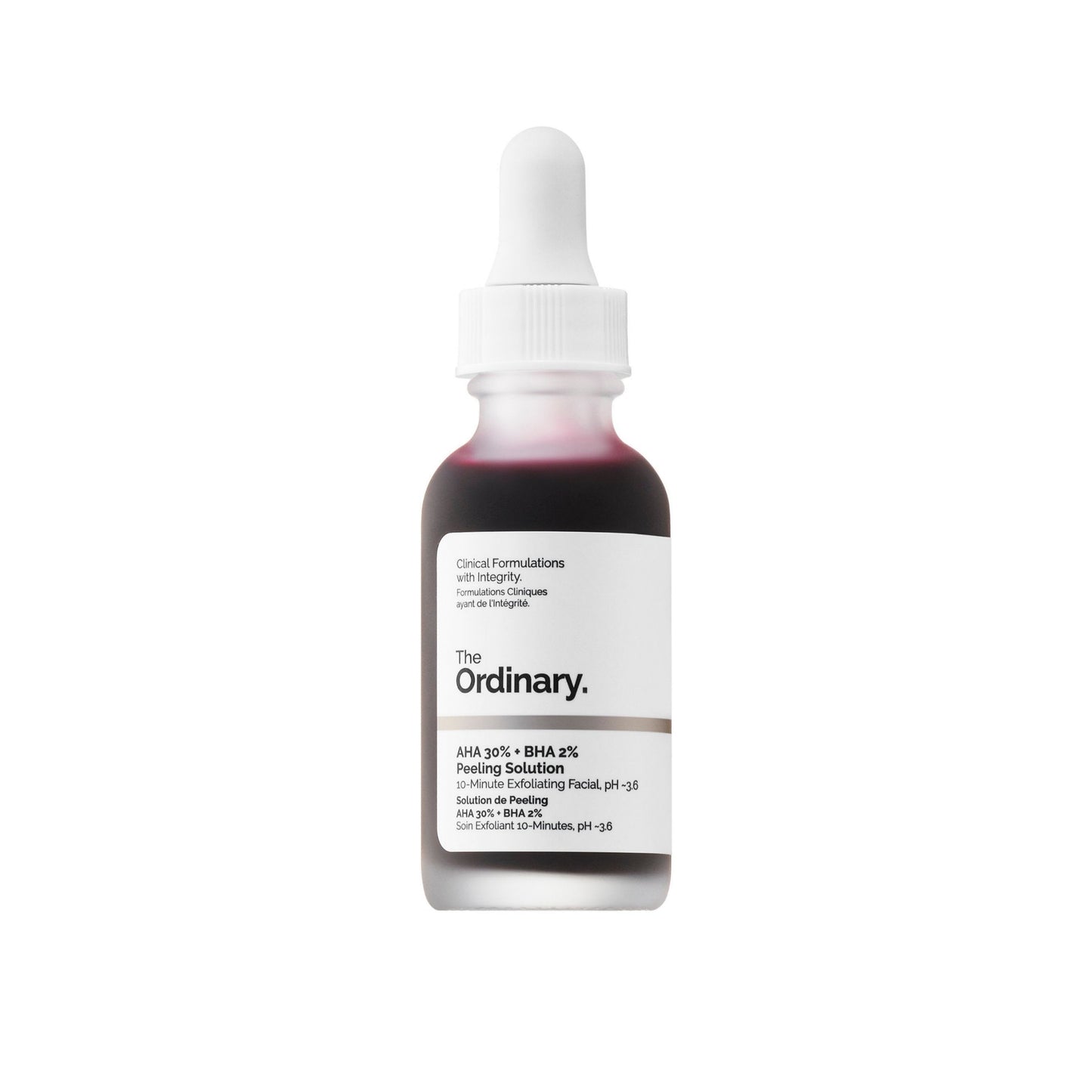 The Ordinary – AHA 30% + BHA 2% Exfoliating Peeling Solution