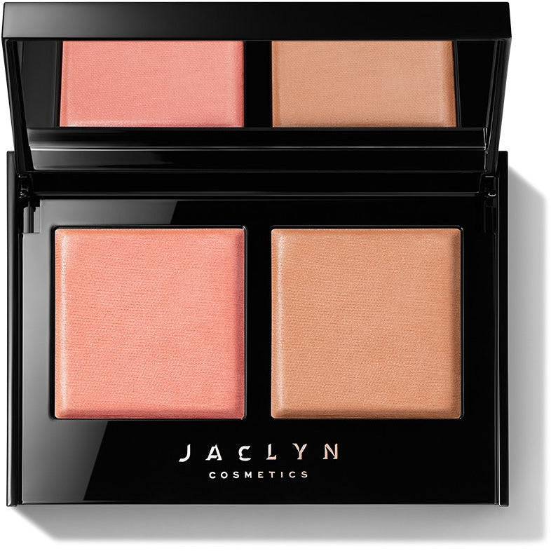 Jaclyn Cosmetics - Bronze & Blushing Duo - Warm Flush & Golden Goddess