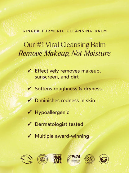 TRUE BOTANICALS – Ginger Turmeric Cleansing Balm