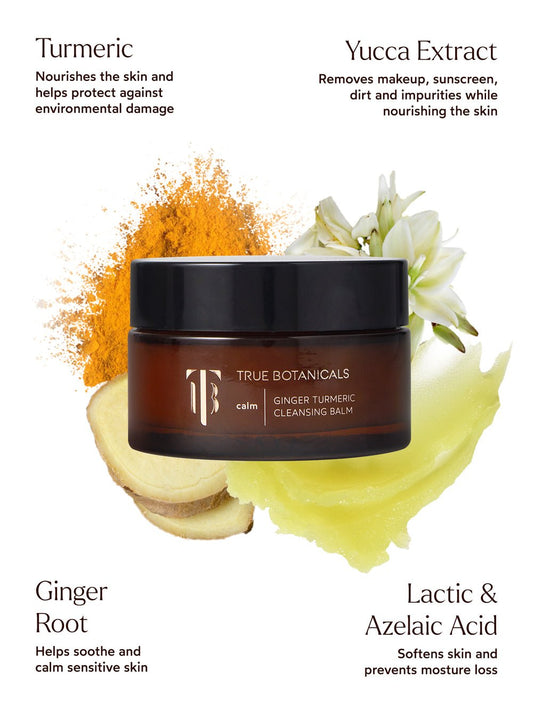 TRUE BOTANICALS – Ginger Turmeric Cleansing Balm